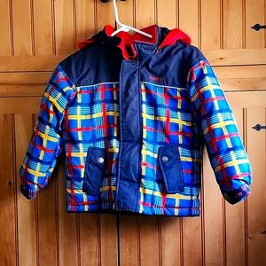 GUSTI Boys Thick Warm Ski Snow Winter Jacket Parka Size 6